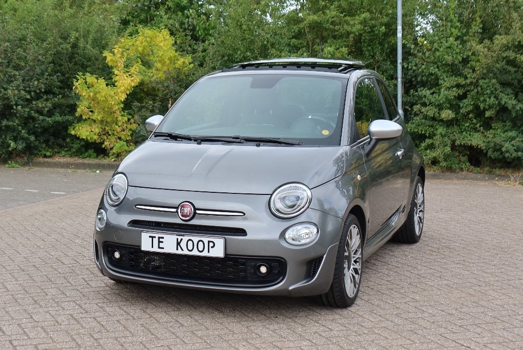 Fiat 500 0.9 Twinair Turbo Sport Beats, veel opties., Auto's, Fiat, Voorwielaandrijving, 40 €/maand, Leder en Stof, Origineel Nederlands