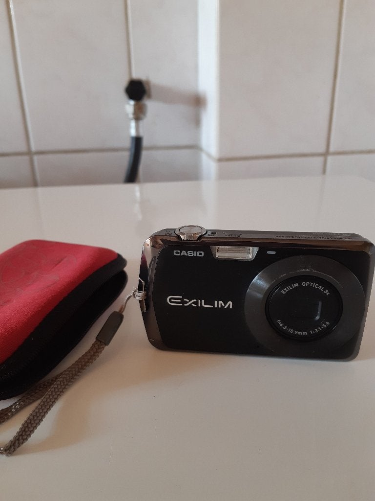 Casio Exilim Compactcamera - Zwart, 3x optische zoom, Audio, Tv en Foto, Fotocamera's Digitaal, Casio, Gebruikt, Ophalen of Verzenden