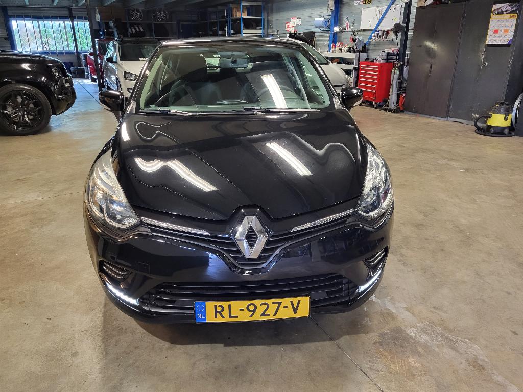 Renault Clio Energy 5-Drs. TCe 90pk Eco2 S&S bj.2018 Zwart, Voorwielaandrijving, 898 cc, Stof, 1057 kg
