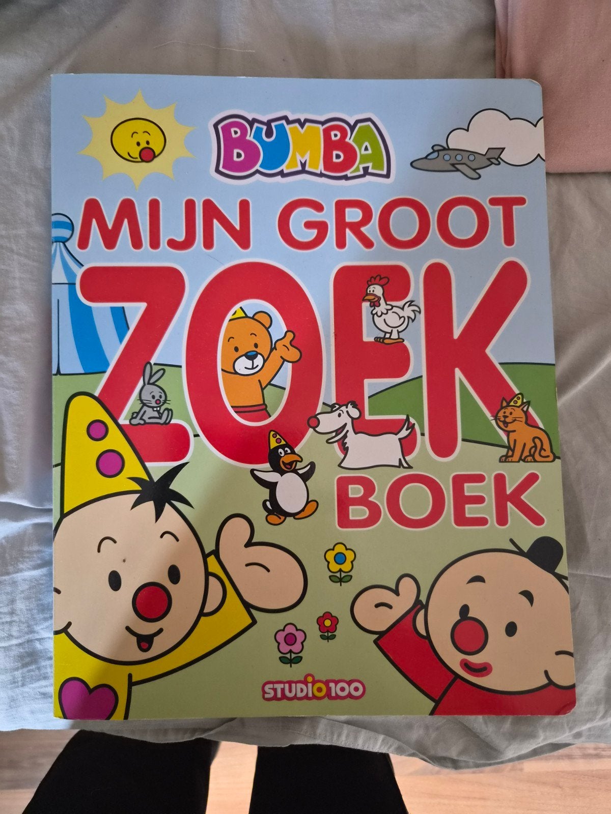 Bumba Mijn Groot Zoekboek - Studio 100, Boeken, Ophalen, Studio 100, Zo goed als nieuw, Uitklap-, Voel- of Ontdekboek
