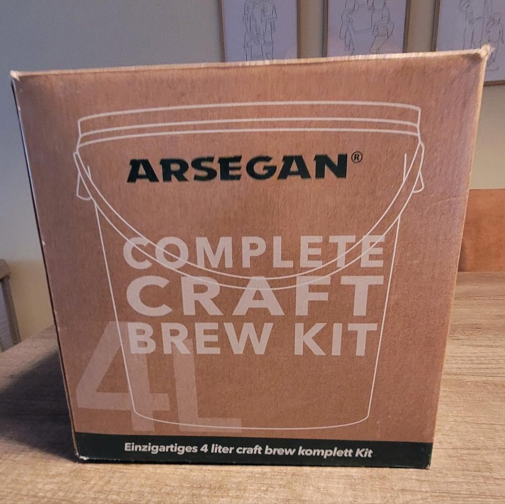Complete Bier Brouw Kit - Arsegan Craft Brew Kit 4L, Ophalen of Verzenden, Nieuw