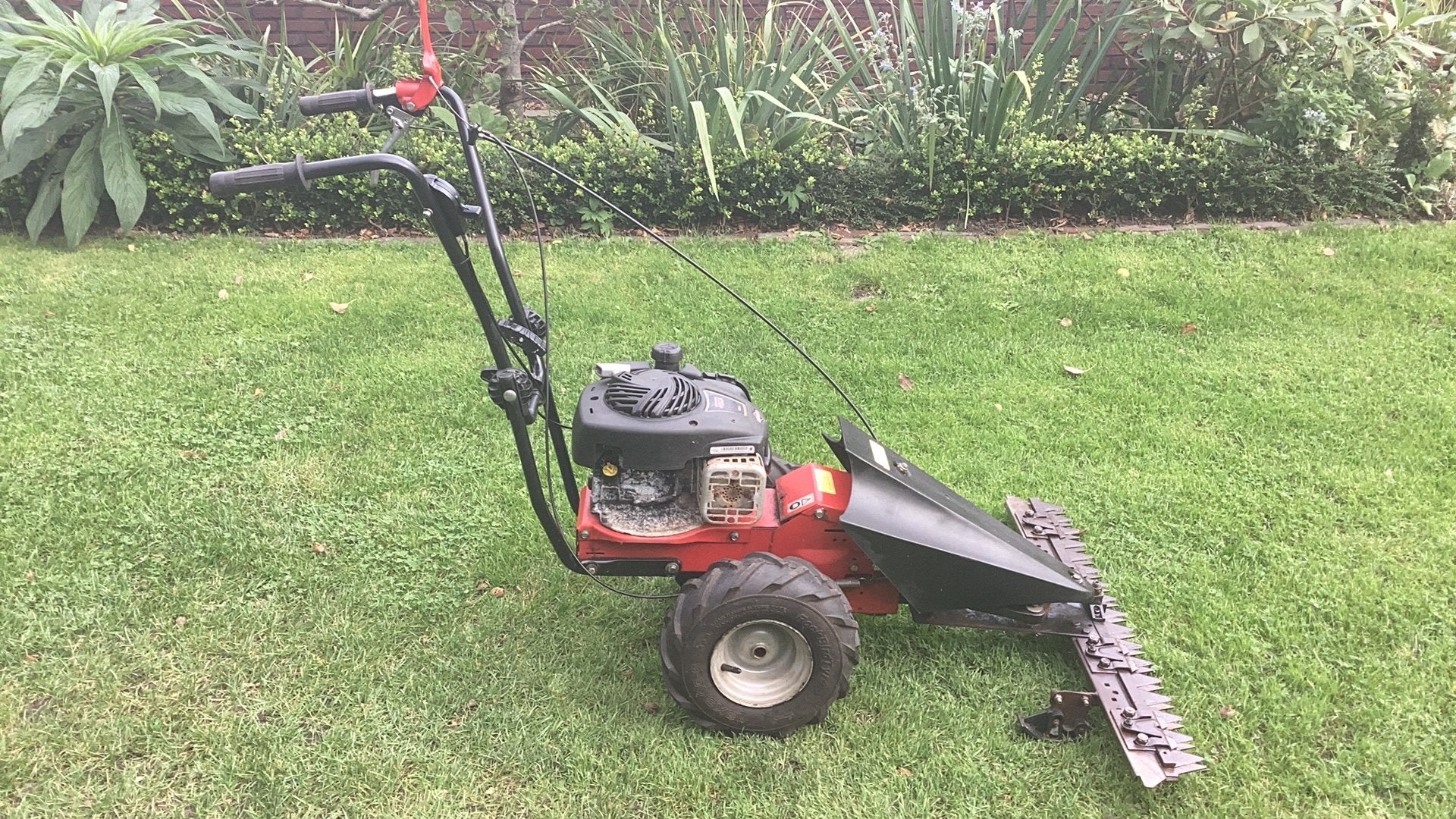 Te koop frontmaaier, Ophalen, Gebruikt, Balkmaaier, Benzine-grasmaaier