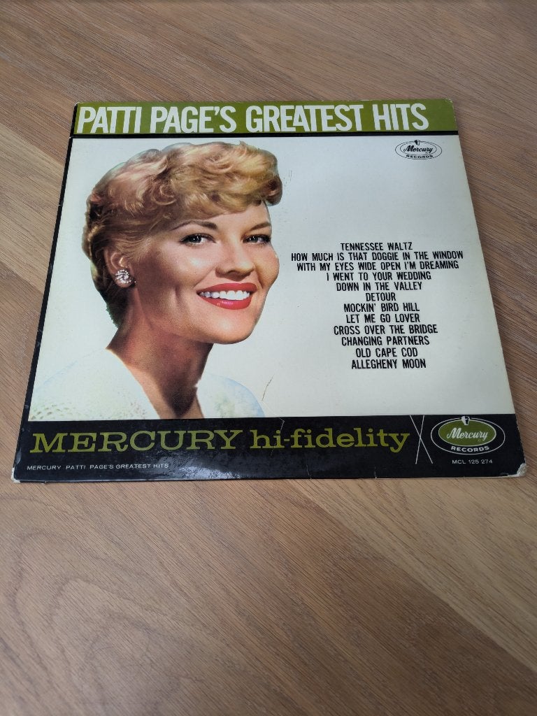 Patti Page - Patti Page's Greatest Hits, Ophalen of Verzenden, Gebruikt, 12 inch