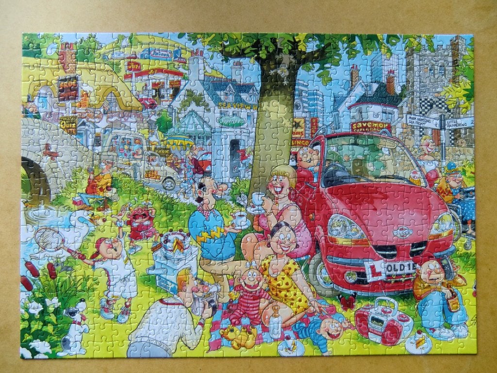 Puzzel 500 stukjes thema Het Aanzoek, Ophalen of Verzenden, 500 t/m 1500 stukjes, Zo goed als nieuw, Legpuzzel