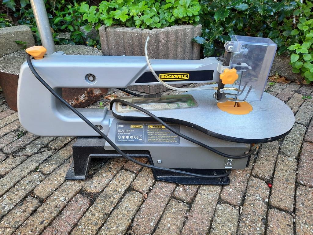 Rockwell Figuurzaag RT7346 - Ideaal voor Fijn Zaagwerk, Ophalen, Minder dan 30 mm, Gebruikt, Rockwell