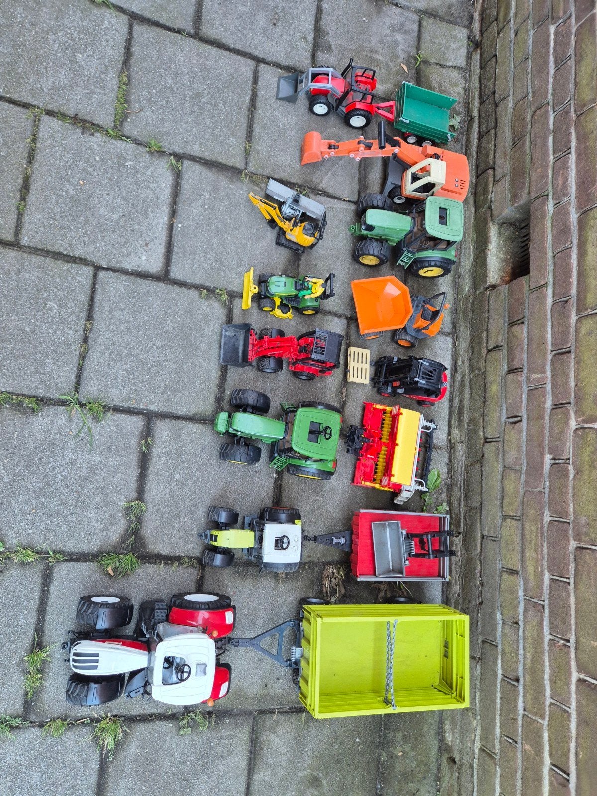 Bruder speelgoed voertuigen - los te koop, Ophalen, Gebruikt