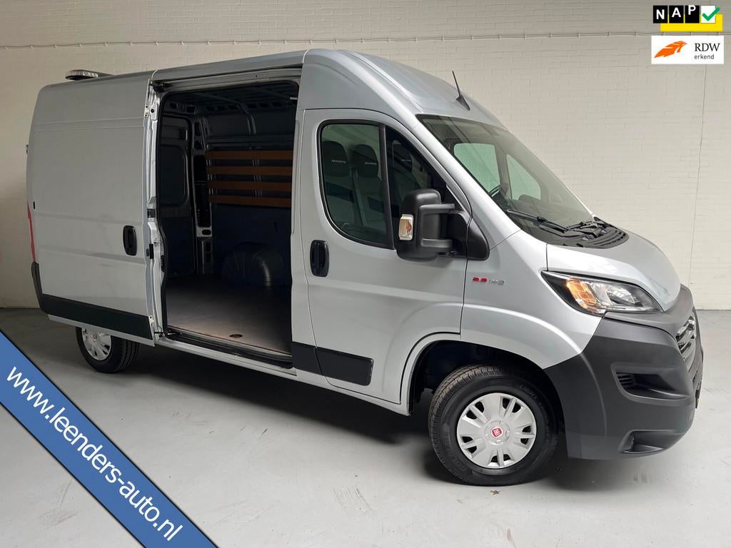 Fiat Ducato Automaat 30 2.3 MultiJet 140pk euro6 L2H2 3Perso, Stof, Met garantie (alle), 2500 kg, Origineel Nederlands