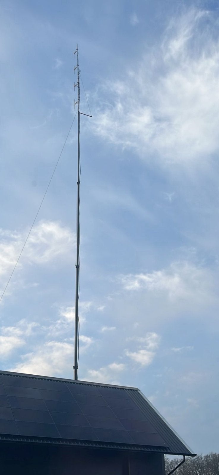 Te koop bijna nieuwe koker mast 4x12, Ophalen, Zo goed als nieuw, Mast