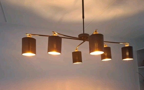 Qazqa verstelbare hanglamp lofty zwart e14, Huis en Inrichting, E14 (klein), Ophalen of Verzenden, Modern, Textiel