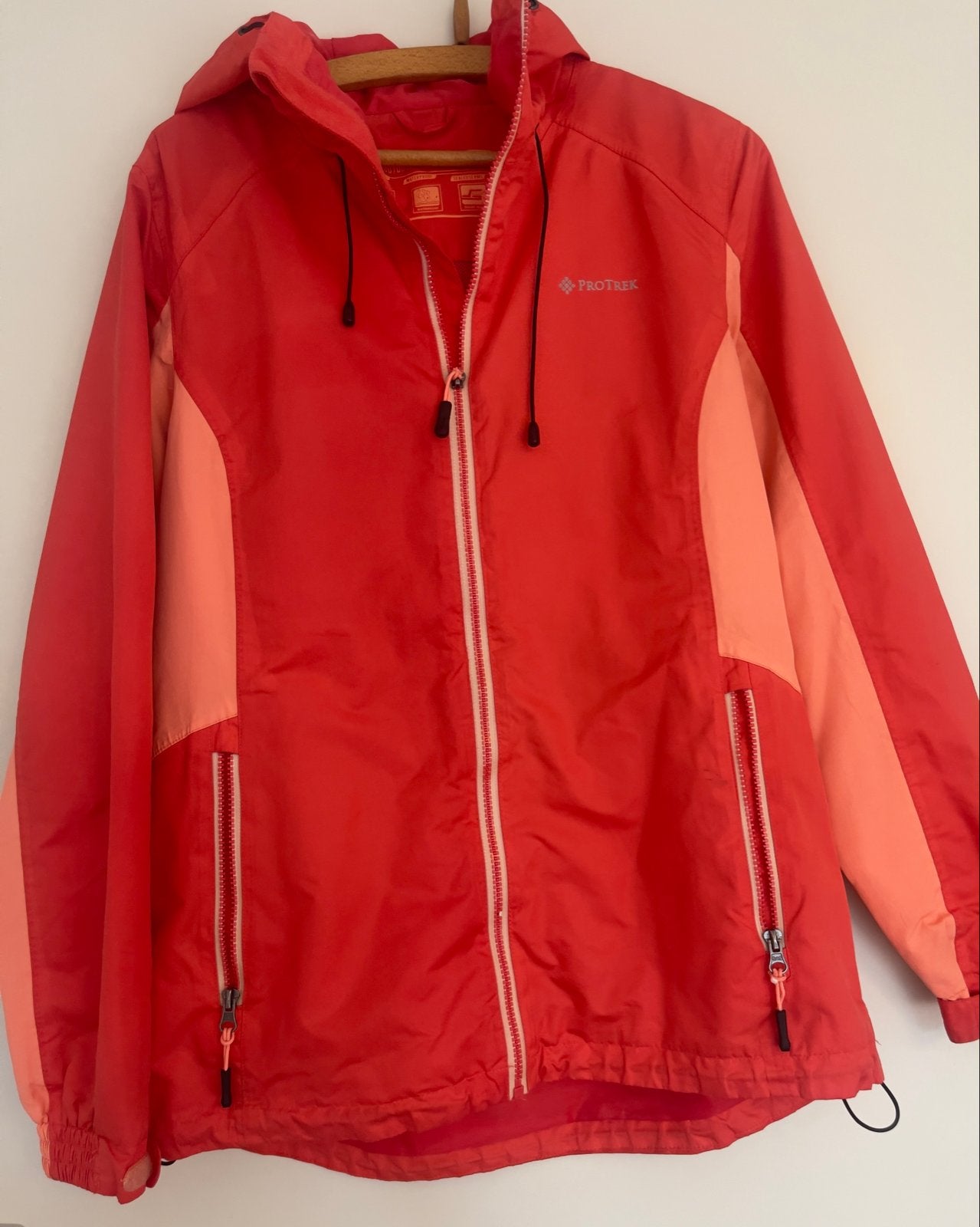 Crivit winddicht & waterdicht jas, Kleding | Dames, Maat 38/40 (M), Oranje, Ophalen of Verzenden, Jasje
