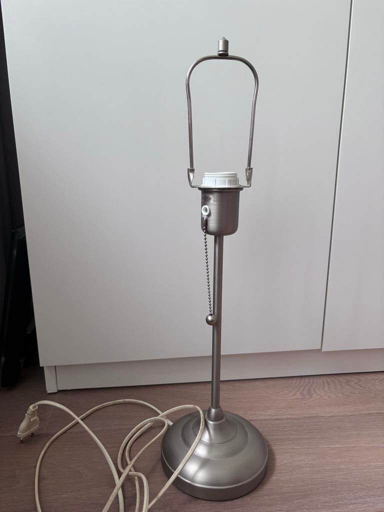 IKEA ÅRSTID tafellamp voet, RVS, Ophalen, Gebruikt, Metaal, Minder dan 50 cm