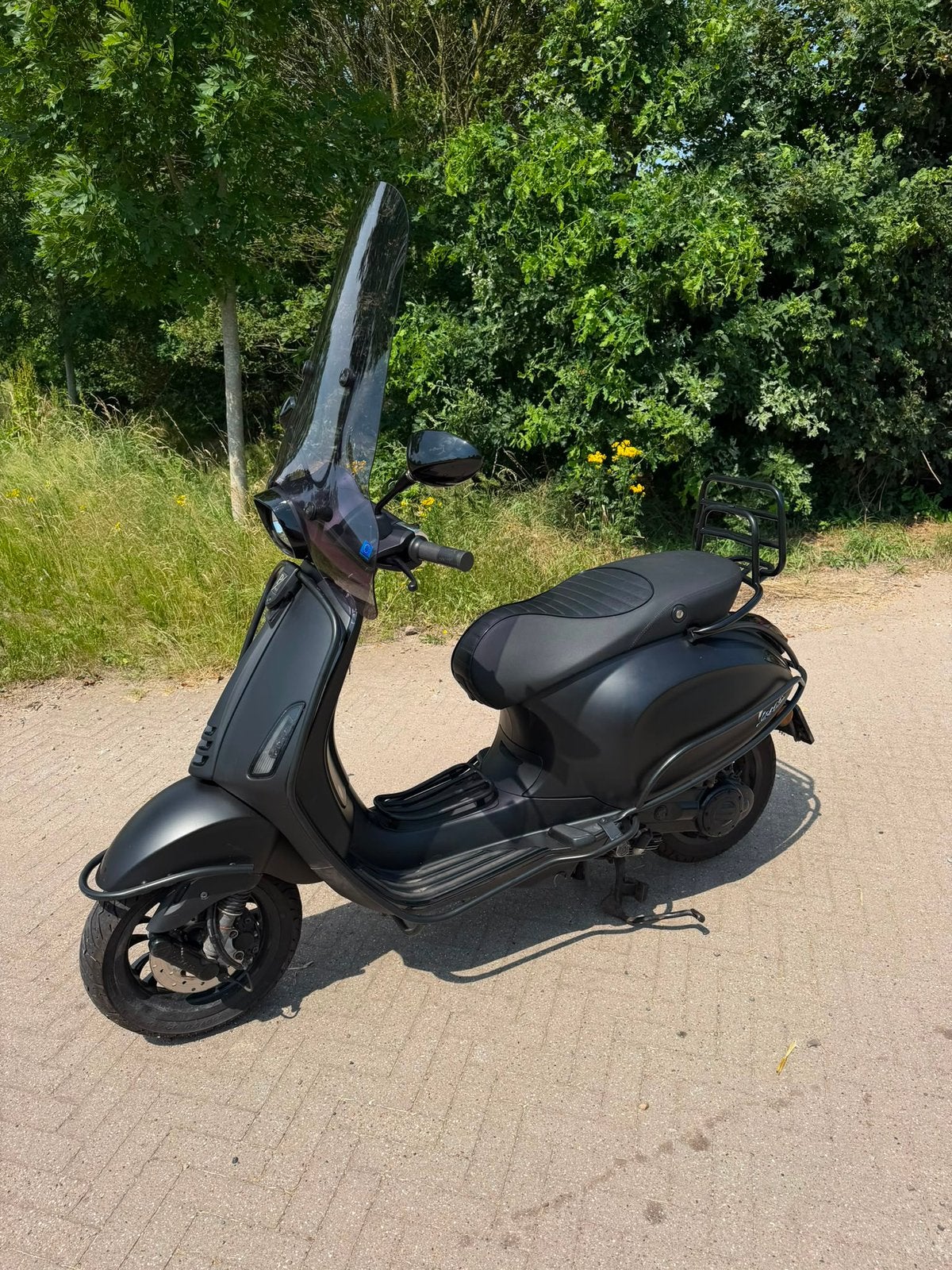 Vespa Sprint Notte, 2019, Injectie, Fietsen en Brommers, Scooters | Vespa, Ophalen, Benzine