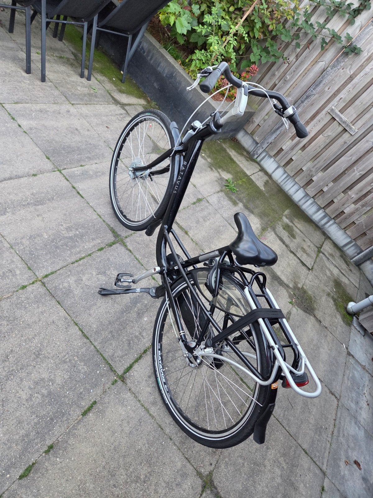 Batavus Mambo Deluxe D48 Zwart - 7 versnellingen, Fietsen en Brommers, Ophalen, Gebruikt, 47 tot 50 cm, Versnellingen