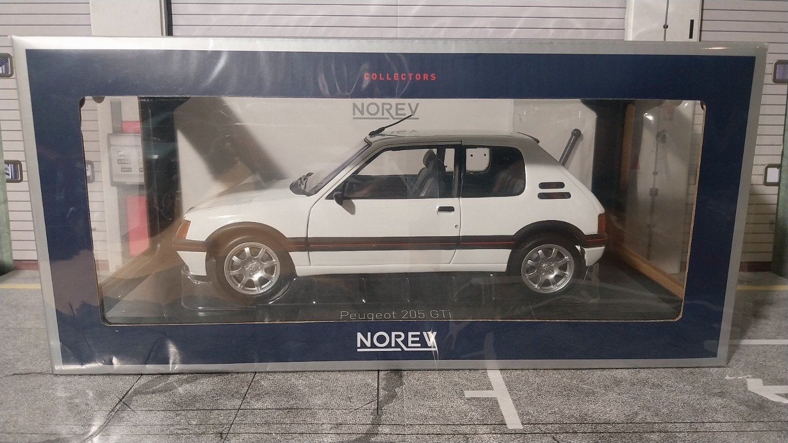 Peugeot 205 gti 1.9 meije white 1989 nieuw, Ophalen of Verzenden, Nieuw, Auto, Norev