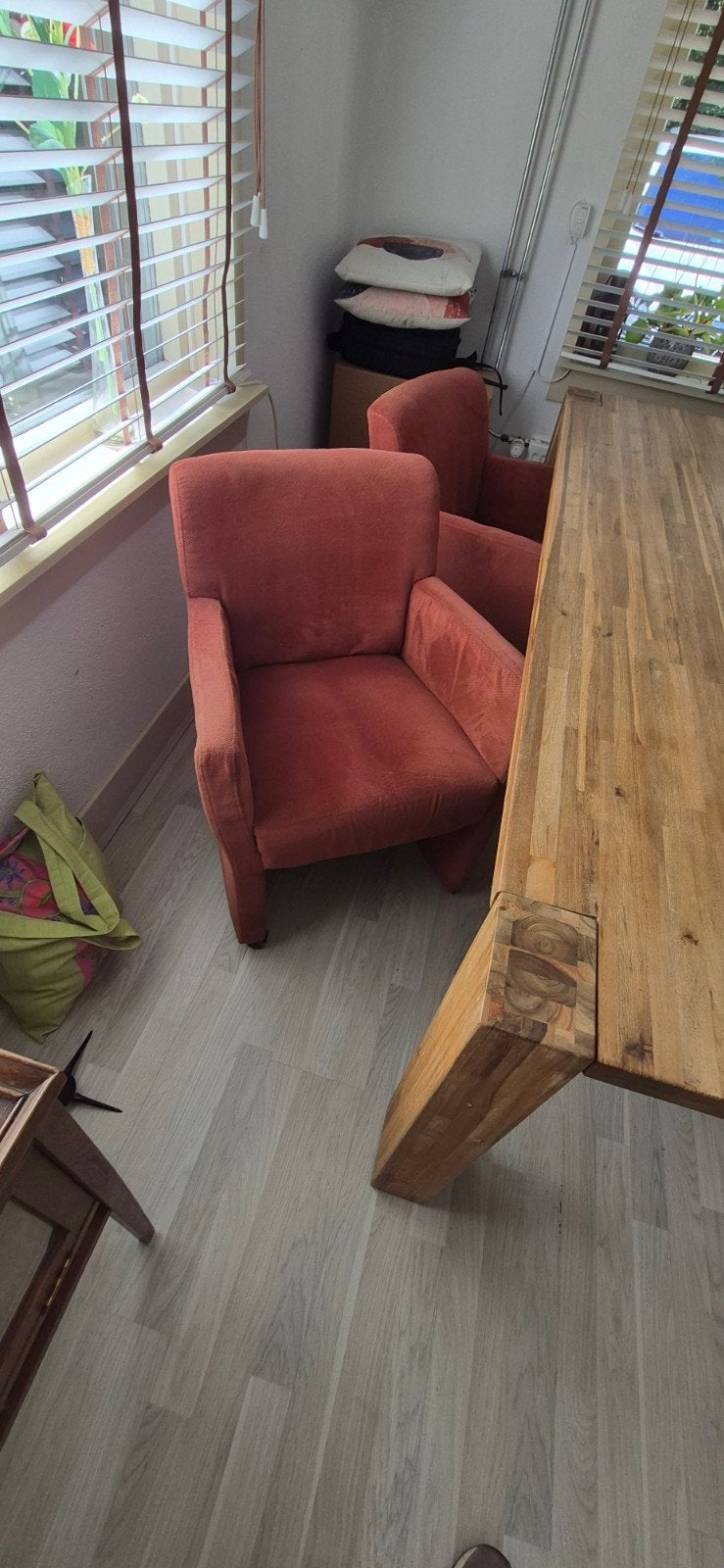 4x eettafel stoel, comfortabele zit en staan op wieltjes, Ophalen, Eenpersoons, Minder dan 150 cm