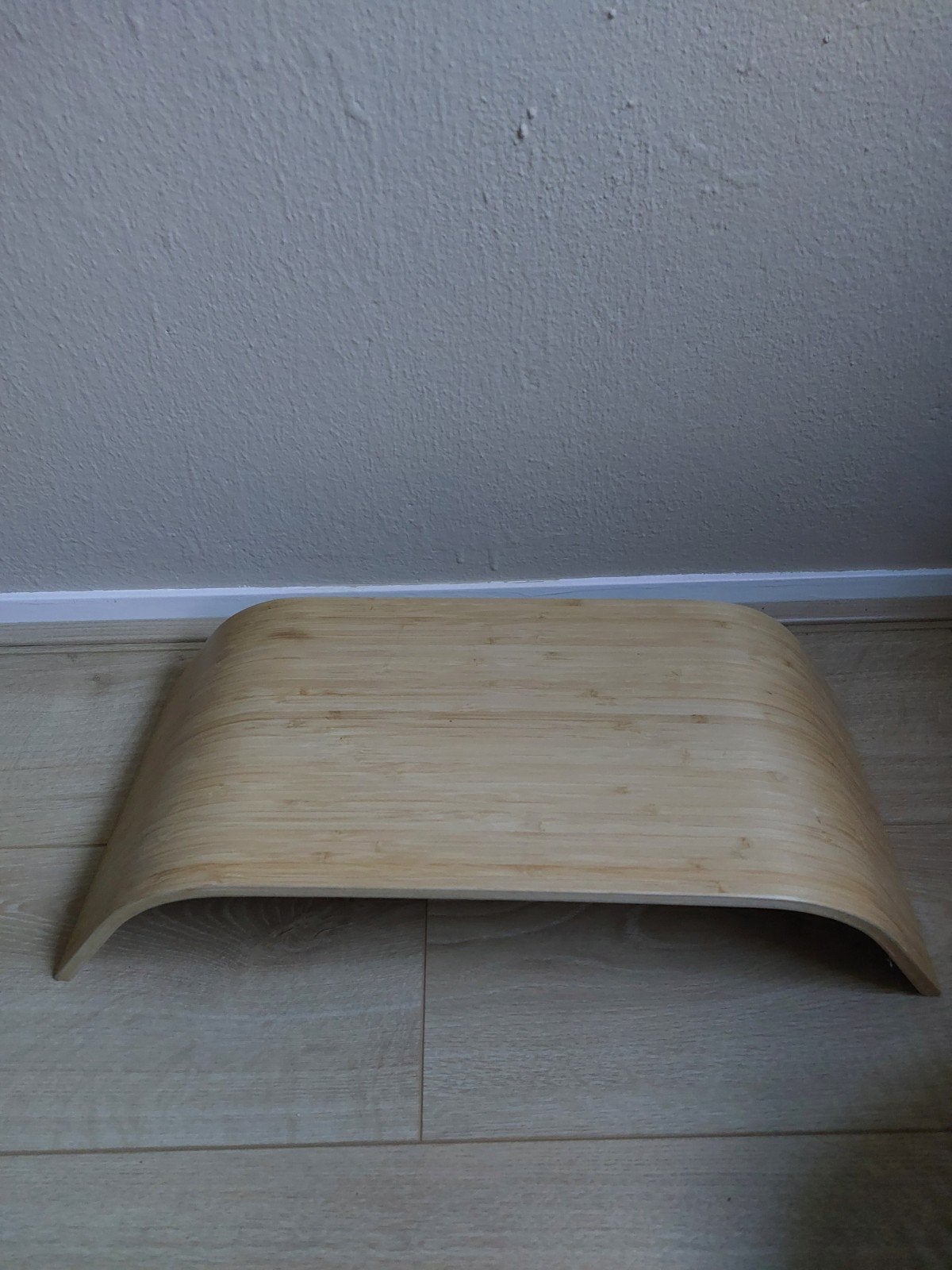 IKEA Sigfinn laptop verhoger bamboe, Ophalen, Gebruikt