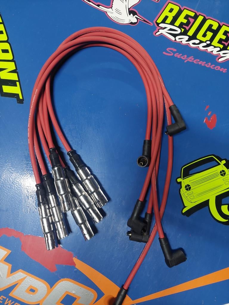 nieuwe set dikke rode bougiekabels vw 2.8 2.9 vr6 AAA ABV, Ophalen of Verzenden, Vw, Info@wealer.nl, Zuiderinslag 2 3833 BP Leusden