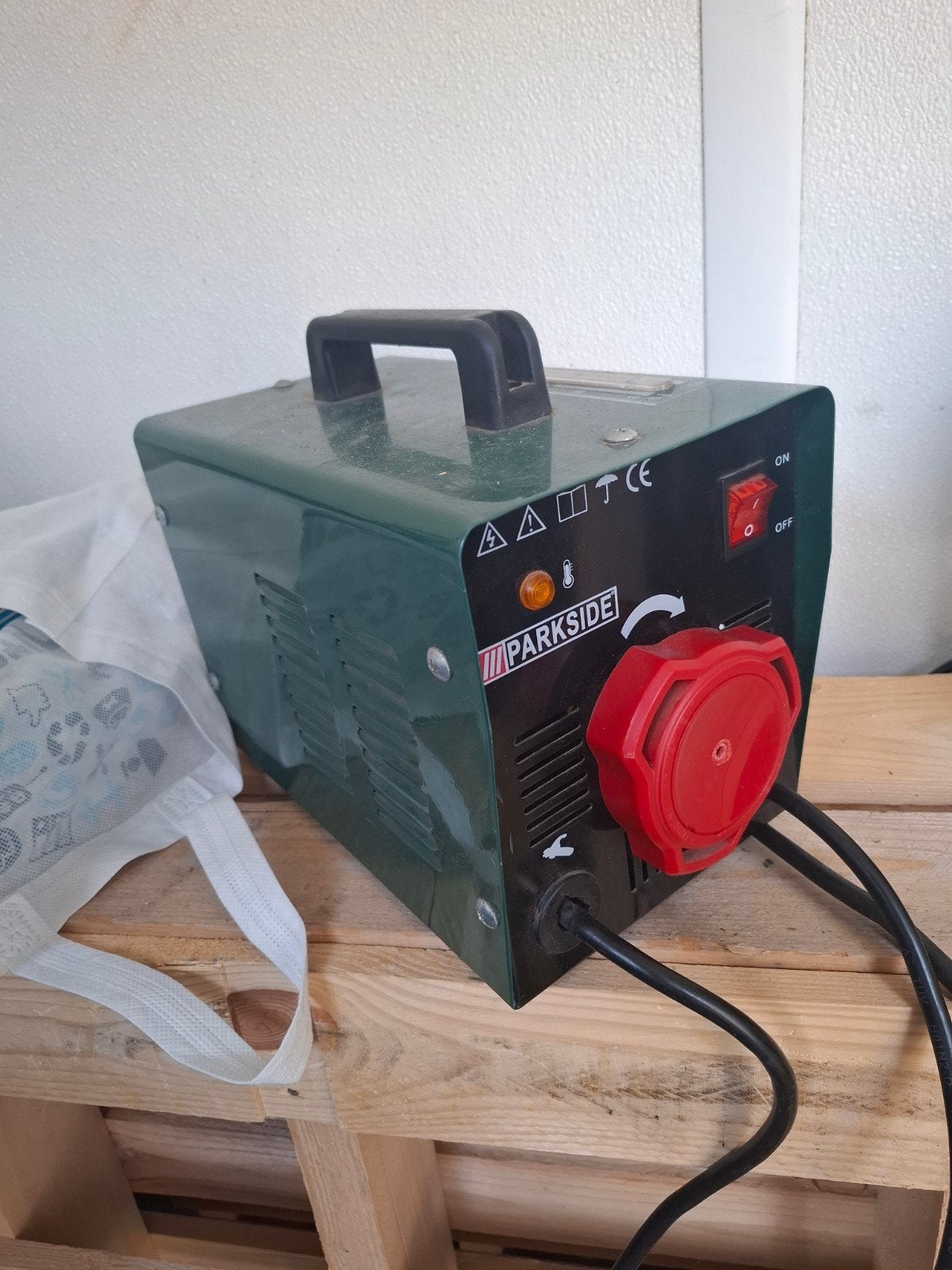 Parkside Elektrode Lasapparaat met elektrodepinnen, Ophalen, Gebruikt, Minder dan 150 ampère, Elektroden