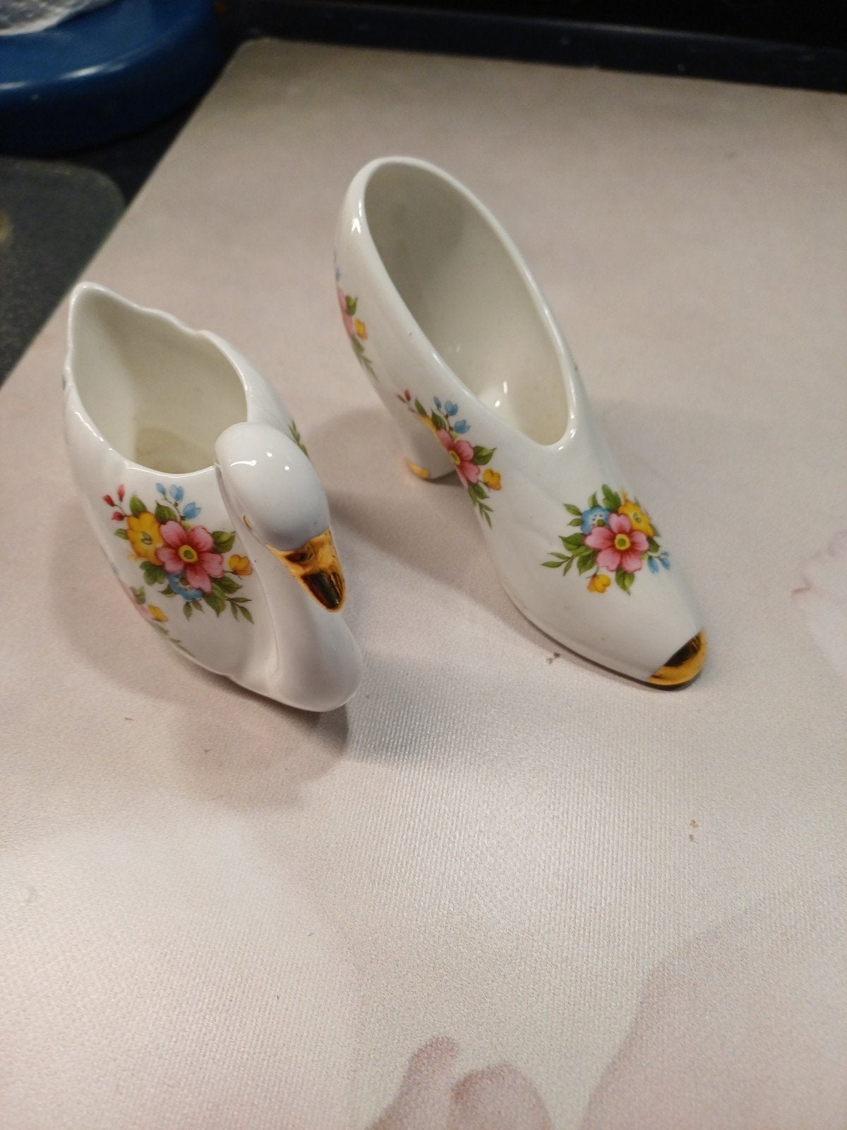 Countess Fine Bone China Zwaan & Schoentje, Made in England, Ophalen of Verzenden