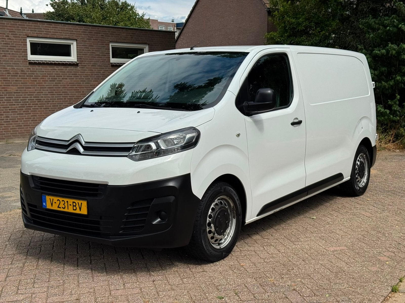 Citroën Jumpy GB M 1.6 Bluehdi 95PK 3-zits 2016, Auto's, Voorwielaandrijving, Citroën, 0 kg, Leder en Stof