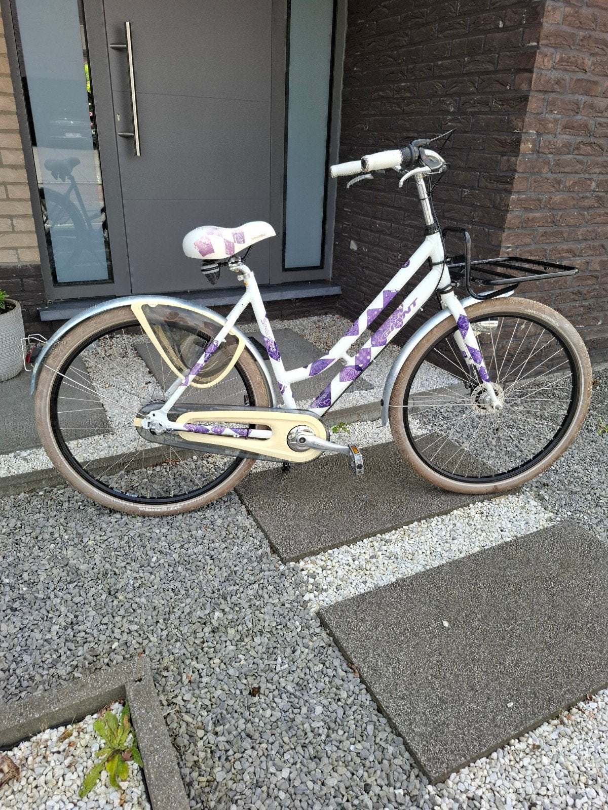 Damesfiets 28 inch Giant Shimano 3 versnellingen, Ophalen, Zo goed als nieuw, Giant, Versnellingen