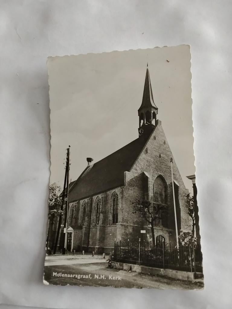MOLENAARSGRAAF  N.H. KERK, Ophalen of Verzenden, 1960 tot 1980, Zuid-Holland