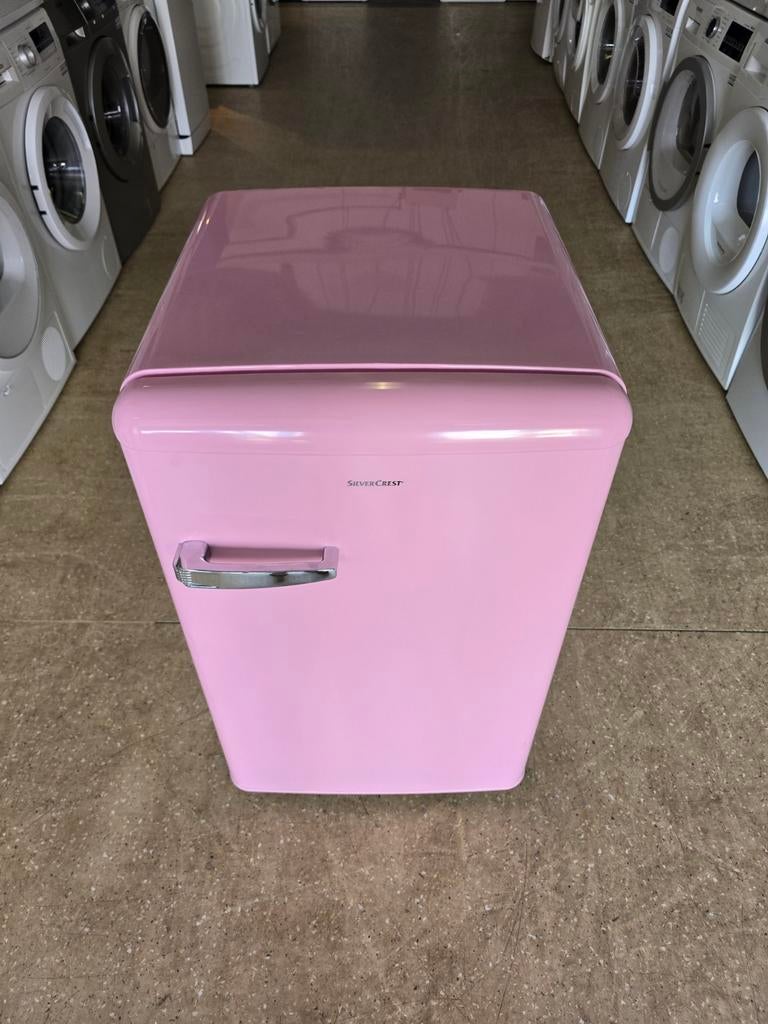 Roze Silvercrest tafelmodel koelkast | A++ | Gratis thuis 🚚, Ophalen, Jirnsum, Zonder vriesvak, Minder dan 85 cm