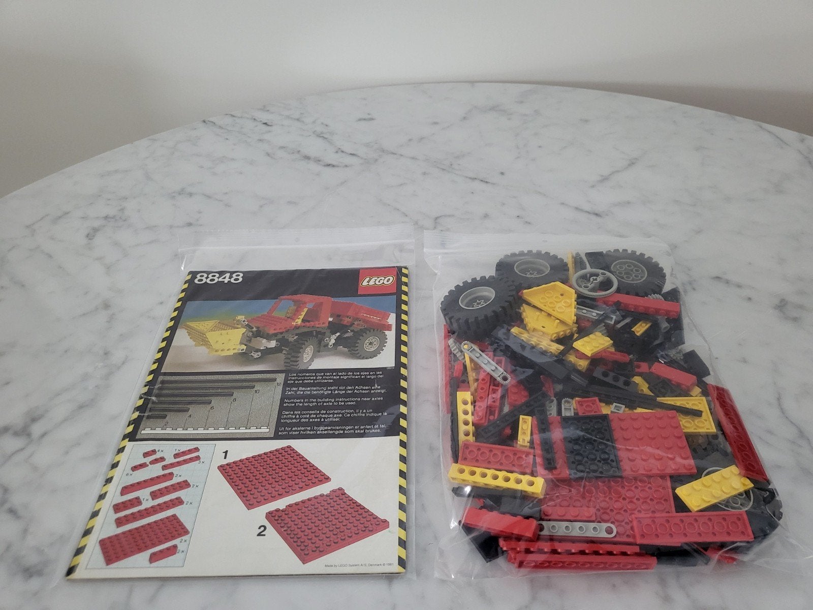Lego Technic 8848 - Dune Buggy/Vrachtwagen (1980), Gebruikt, Lego, Ophalen of Verzenden, Technic