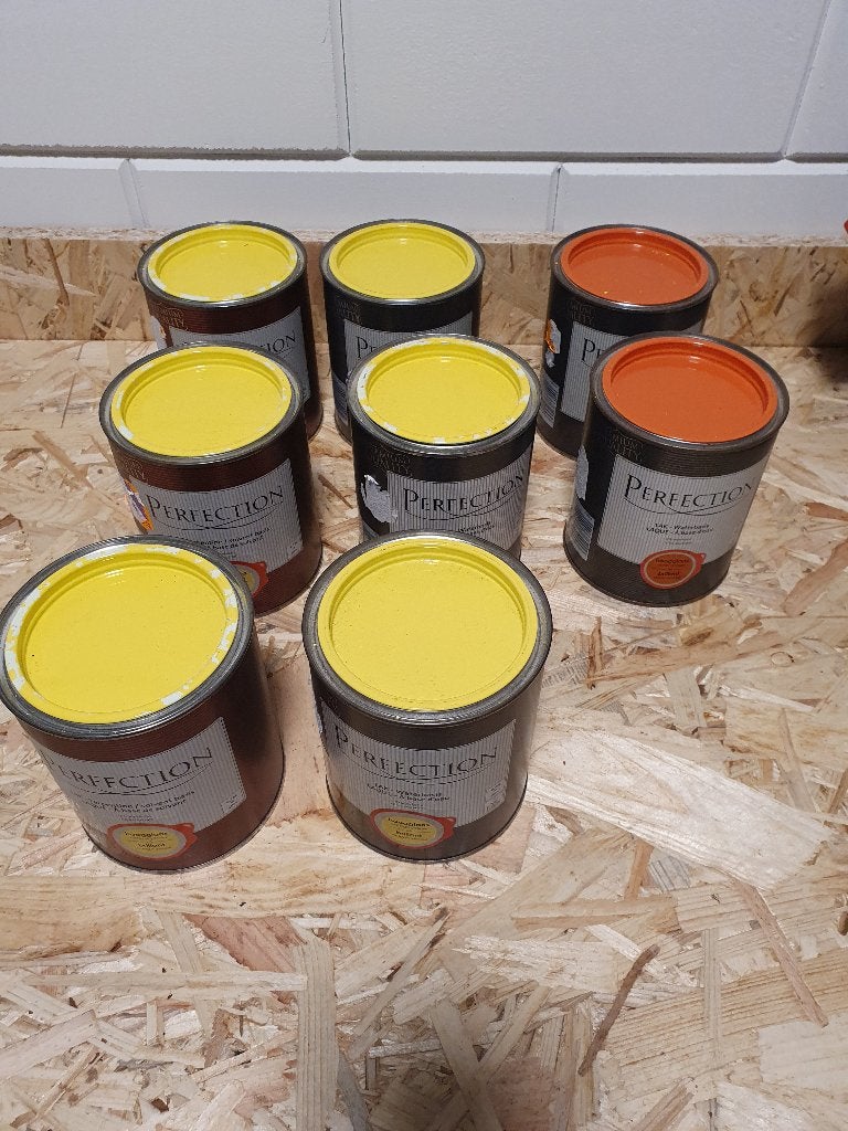 Partij Perfection Lakverf (0,75L), Doe-het-zelf en Verbouw, Ophalen, Nieuw, Wit