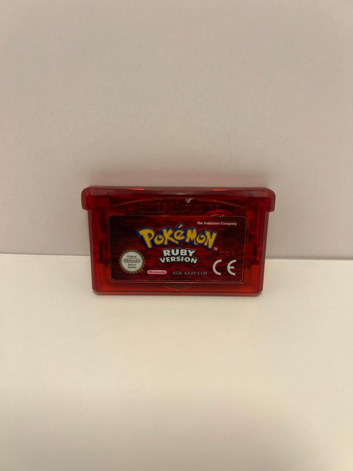 Pokémon Ruby Version - Game Boy Advance (GBA) Cartridge, Gebruikt, 1 speler, Ophalen of Verzenden, Role Playing Game (Rpg)