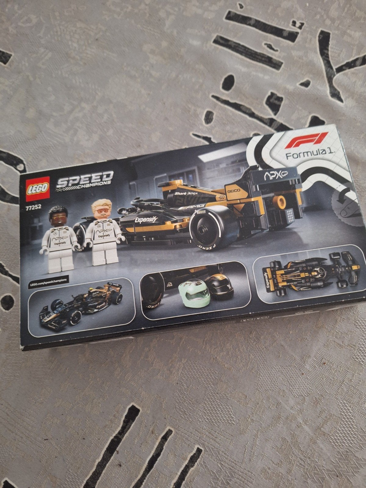 LEGO Speed Champions F1 Formule 1 Auto 77252 APXGP, Ophalen, Lego, Nieuw, Speed Champions