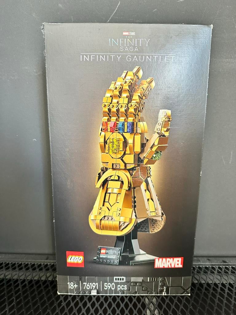 Lego Marvel Infinity Gauntlet - Goede staat, paar blokjes mi, Gebruikt, Marvel, Lego, Ophalen of Verzenden
