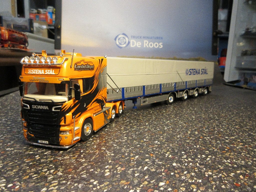 Tekno Scania Larod Akeri / Stena Stall met certificaat, Ophalen of Verzenden, Zo goed als nieuw, Bus of Vrachtwagen, Tekno