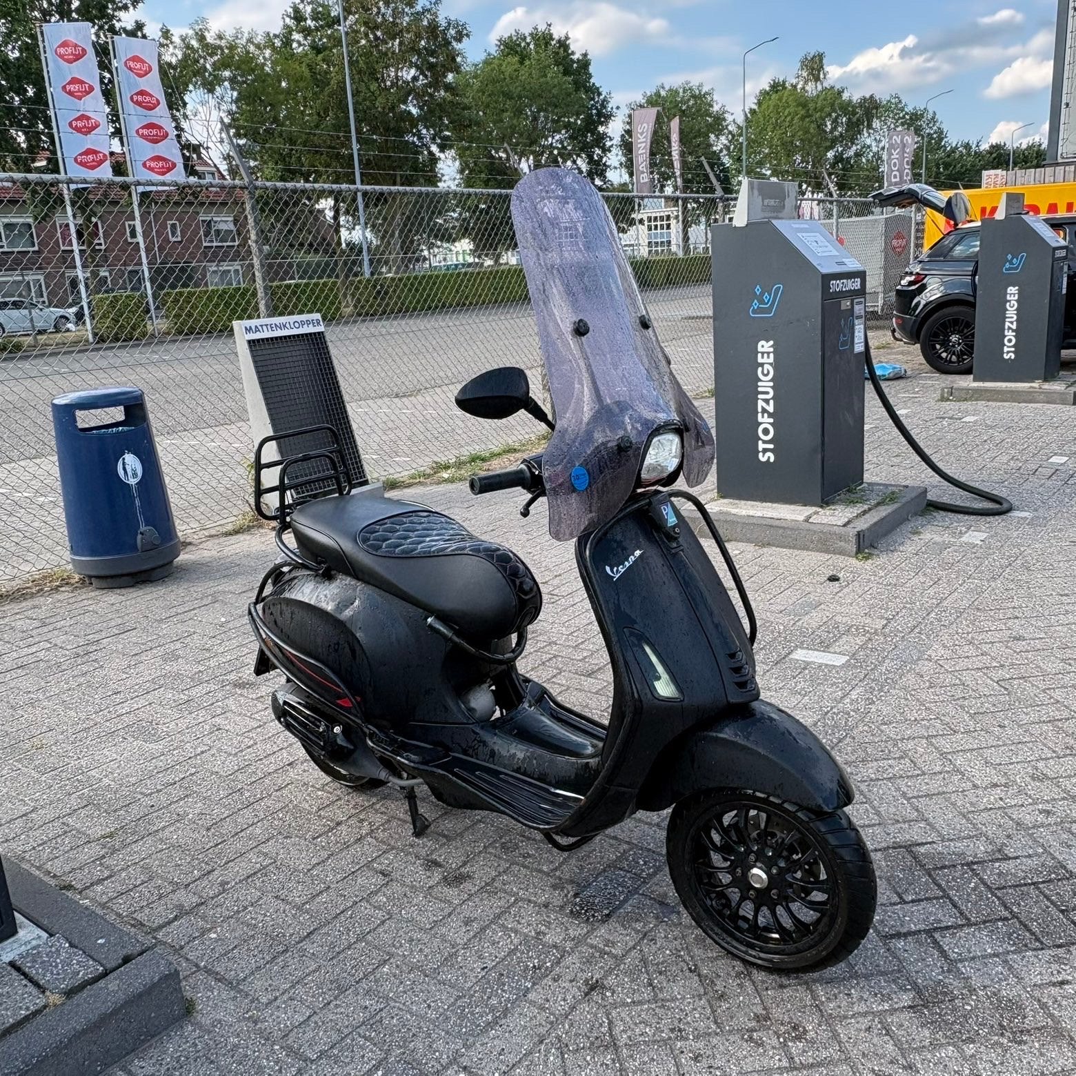 Vespa Sprint 50cc Mat Zwart 2020, Ophalen of Verzenden, Zo goed als nieuw, Benzine, Vespa