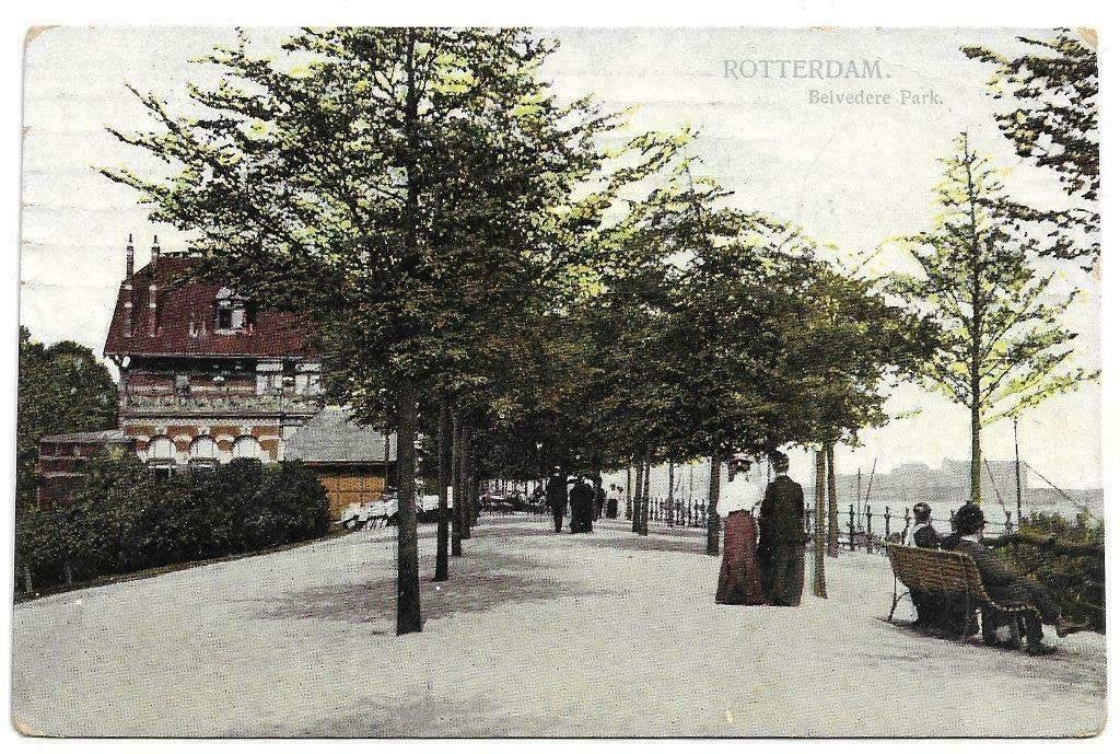 AK Rotterdam - Belvérdère Park, Verzenden, Voor 1920, Gelopen, Zuid-Holland