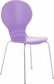 4 prachtige Paarse Design Vlinder Stoelen Stapelbaar, Ophalen, Kunststof, Overige kleuren, Zo goed als nieuw