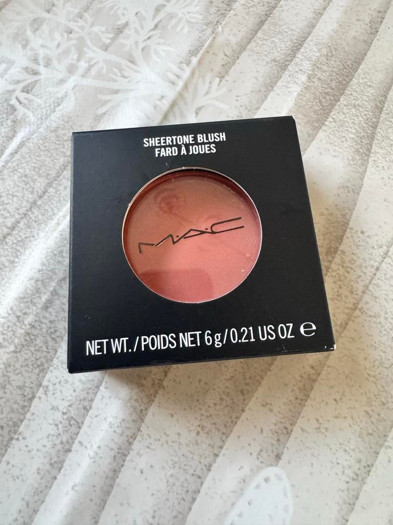 Ongebruikt MAC Sheertone Blush - Peaches, Wangen, Verzenden, Nieuw, Oranje