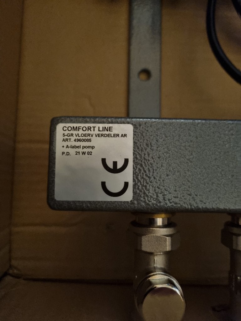 Nieuwe 5 groeps vloerverwarmings verdeler, Ophalen, 30 tot 80 cm, Overige typen, Nieuw