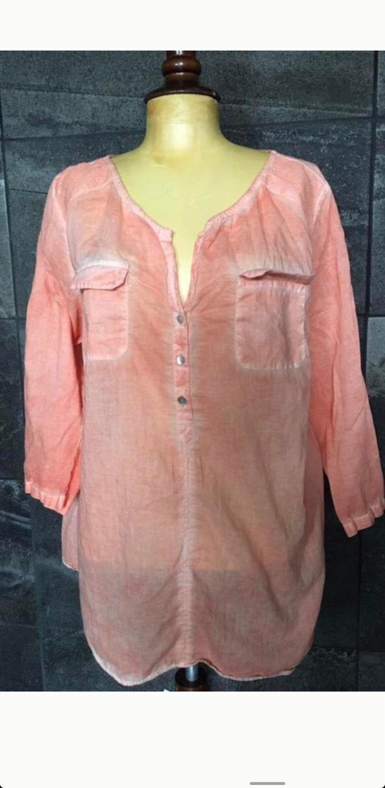 Gina Benotti design katoen tuniek bescherm hete zomerdagen, Kleding | Dames, Ophalen, Zo goed als nieuw, Maat 42/44 (L), Roze
