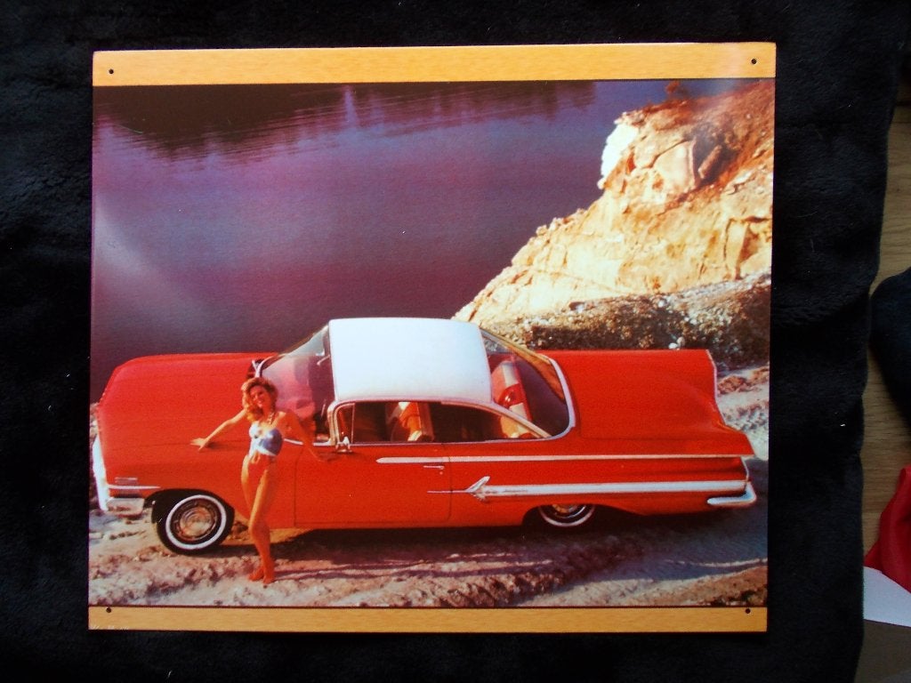 Chrevrolet Impala, Ophalen of Verzenden, Nieuw, Reclamebord