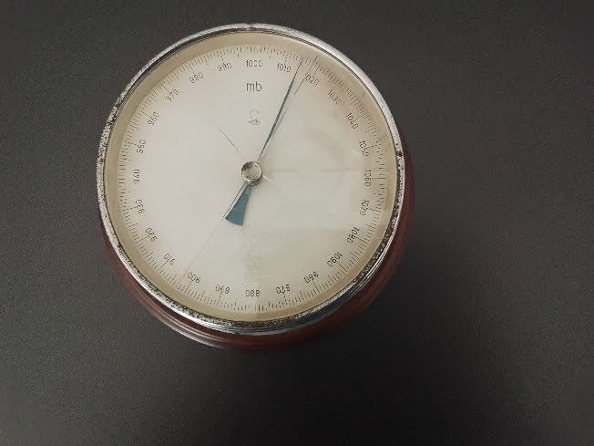 WW2 Barometer - Vintage Weerinstrument, Verzamelen, Verzenden, Marine, Duitsland, Overige typen