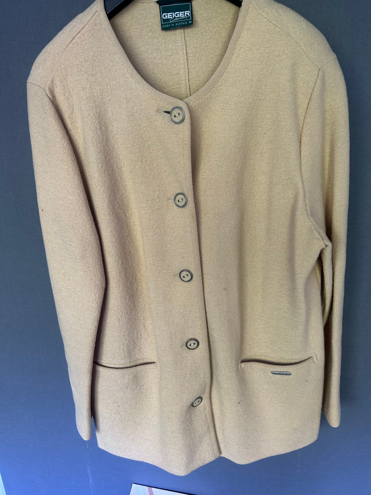 Geiger Vintage jasje maat 44, Kleding | Dames, Ophalen of Verzenden, Zo goed als nieuw, Maat 42/44 (L)