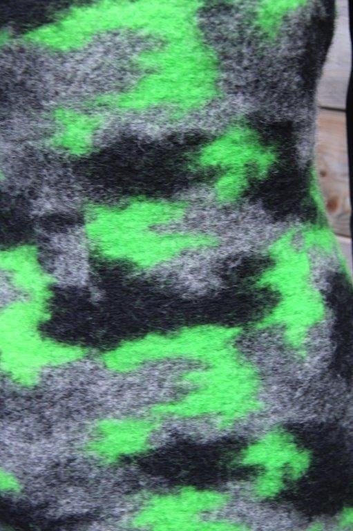 Jurk zwart/ groen/ grijs Save the Queen mt M Vaste prijs, Kleding | Dames, Maat 38/40 (M), Zwart, Zo goed als nieuw, Knielengte