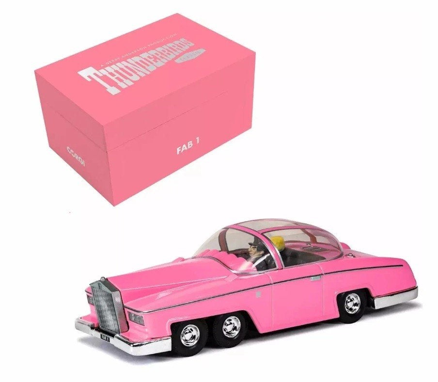 Thunderbirds FAB1 Corgi, Ophalen of Verzenden, Nieuw, Tv, Beeldje, Replica of Model