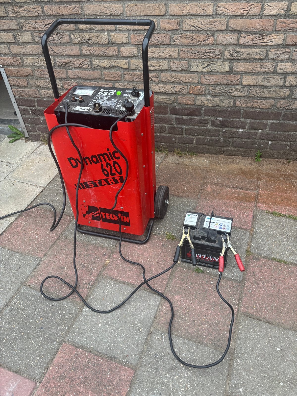 starthulp lader zwaar garage model Telwin 620 start Dynamic, Ophalen, Zo goed als nieuw, 250 ampère of meer, Overige typen