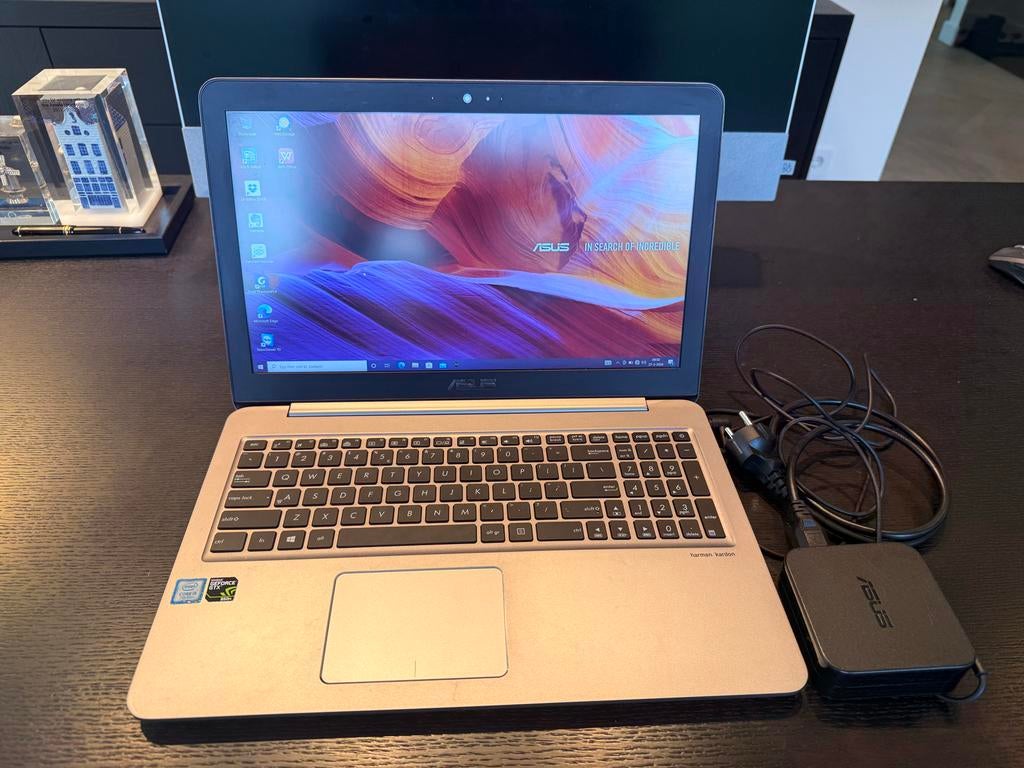 ASUS BX510U Laptop Intel i5 7th Gen NVIDIA GTX 950M, Gebruikt, Met videokaart, 2 tot 3 Ghz, Qwerty