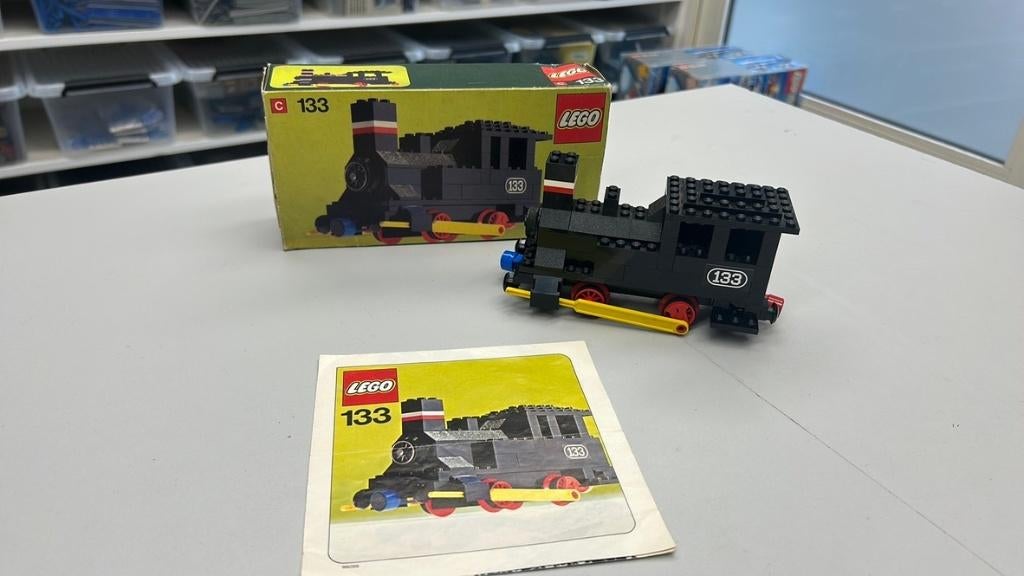 SB2644 Lego trein 133 zeldzaam, Ophalen of Verzenden, Zo goed als nieuw