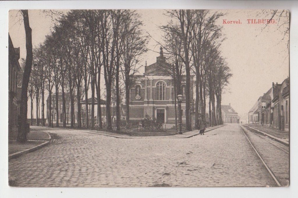 553 Tilburg Korvel Oude Kaart B85, Verzenden, Voor 1920, Ongelopen, Noord-Brabant