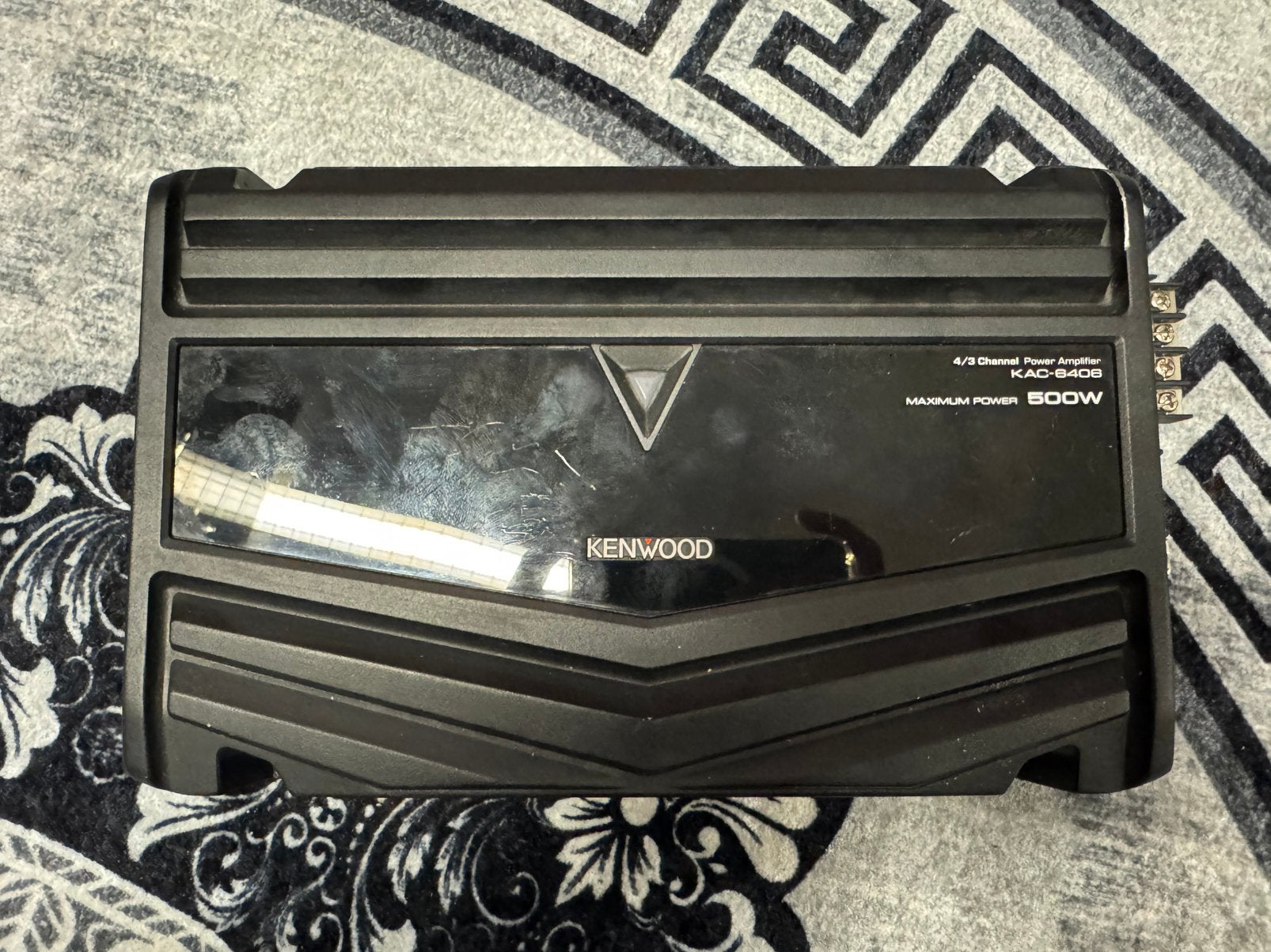 Kenwood KAC-6406 Versterker – 500W, Auto diversen, Ophalen of Verzenden, Zo goed als nieuw