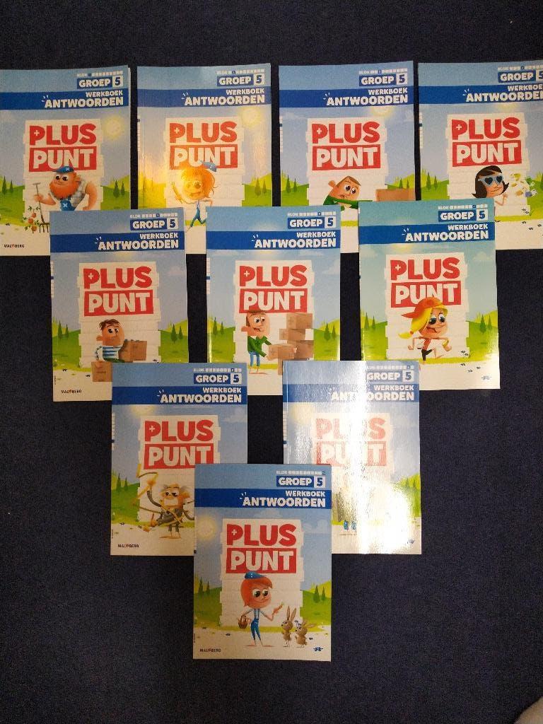 Pluspunt - Groep 5 - Antwoordenboek voor €55,00, Ophalen of Verzenden, Nieuw, Overige niveaus, Overige vakken
